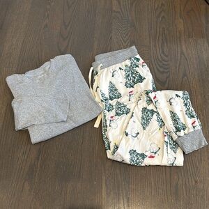 Burt’s Bees Adult Woman’s Christmas Tree Organic Cotton PJs